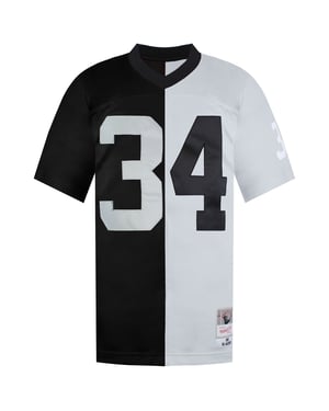 Mitchell & Ness NFL Los Angeles Raiders Trikot 34 Jackson, Legacy - Schwarz/Weiß