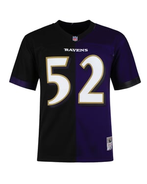 Mitchell & Ness NFL Baltimore Ravens 52 R. Lewis Split Legacy Trikot