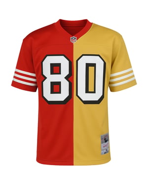 Mitchell & Ness NFL San Francisco 49ers 80 Rice Split Legacy Trikot