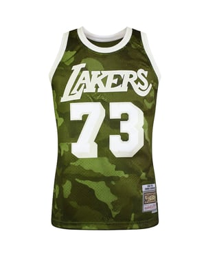 Mitchell & Ness NBA Los Angeles Lakers 73 Rodman Swingman-Trikot