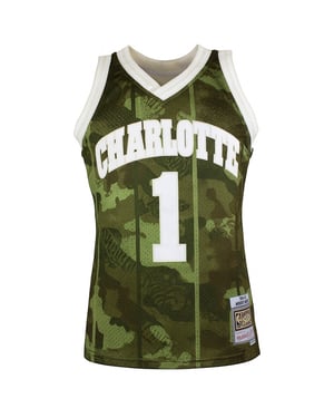 Mitchell & Ness NBA Charlotte Hornets 1 Bogues Swingman Trikot
