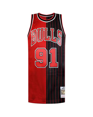 Mitchell & Ness NBA Chicago Bulls 91 Rodman Swingman Trikot