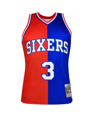 Mitchell & Ness NBA Philadelphia 76ers 3 Iverson Swingman Trikot