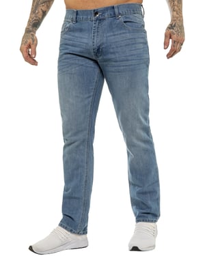 Enzo | Herren Regular Fit Straight Leg Jeans