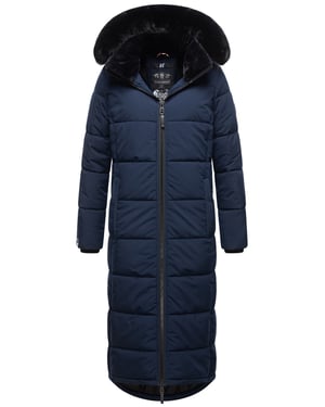 Navahoo Damen Winterjacke Knuddelfee – Extra Lang & Kuschelig Warm