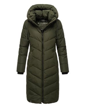 Navahoo Damen Winterjacke Sahnekatzii – Lang & Extra Warm