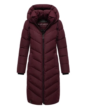 Navahoo Damen Winterjacke Sahnekatzii – Lang & Extra Warm