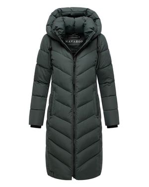 Navahoo Damen Winterjacke Sahnekatzii – Lang & Extra Warm