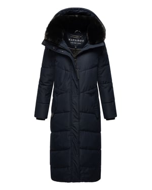 Navahoo Damen Winter Steppmantel Hingucker – Extra Lang & Warm