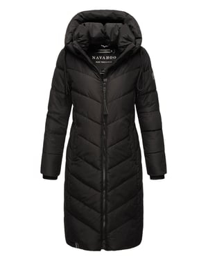 Navahoo Damen Winterjacke Sahnekatzii – Lang & Extra Warm
