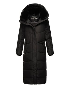Navahoo Damen Winter Steppmantel Hingucker – Extra Lang & Warm