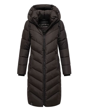 Navahoo Damen Winterjacke Sahnekatzii – Lang & Extra Warm