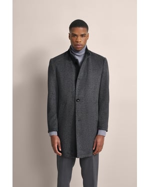 Bugatti Herren Mantel mit Stretchfunktion