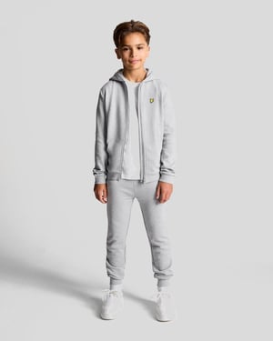 Lyle & Scott Baumwoll-Jogginghose für Jungen – Grau