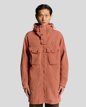Lyle & Scott Wasserabweisender Guard Parka - Rot