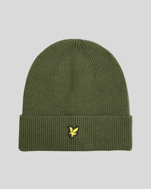 Lyle & Scott Strickmütze für Jungen - Grün