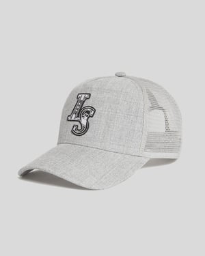 Lyle & Scott Patch Baseballkappe - Grau