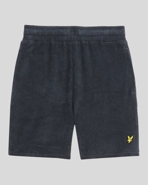 Lyle & Scott Frottee-Shorts für Jungen – Marineblau