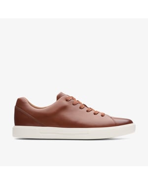 Un Costa Spitze Britisch Tan Lea Sneaker