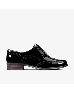 Hamble Oak Schwarze Lackschuhe