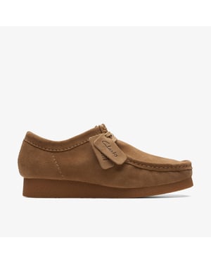 WallabeeEVO Dunkelsand Wildlederschuhe