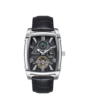 Heritor Automatikuhr Valentin mit Lederarmband und Datum
