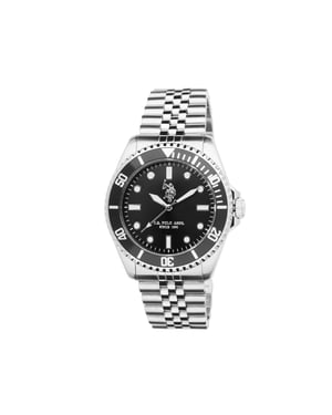 U.S. Polo Assn Hampton Herrenuhr - Silber