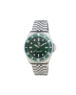 U.S. Polo Assn Hampton Herrenuhr - Silber