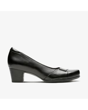 Rosalyn Belle Schwarze Leder Schuhe