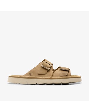 Solsbury Riemen Dunkelsand Lea Sandalen