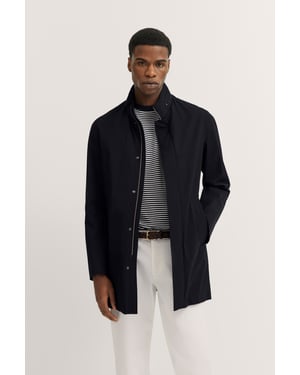 Bugatti Herren Mantel mit Kapuze
