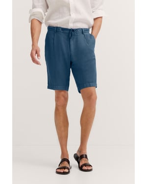 Bugatti Herren Bermuda aus Leinen-Baumwollmix