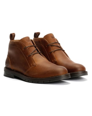 Tower London Armour Chukka Schnürstiefeletten aus Leder für Herren in Braun