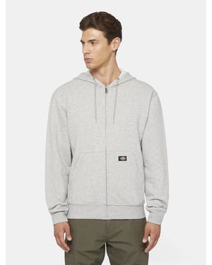 Dickies Sweatshirt MWG FUL ZIP FLC HOD REG GREY