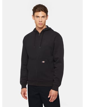 Dickies Sweatshirt MWG FUL ZIP FLC HOD REG BLACK
