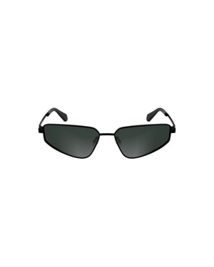 Cat-Eye-Sonnenbrille mit Metallrahmen