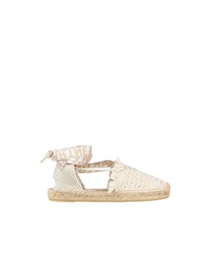 Stella McCartney Logo-Leinwand-Espadrilles