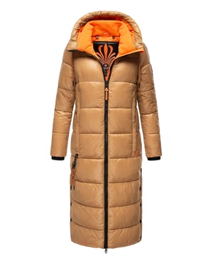 Navahoo Damen Wintermantel Schmuseengel – Lang & Elegant Warm