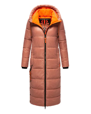 Navahoo Damen Wintermantel Schmuseengel – Lang & Elegant Warm