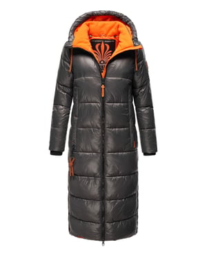Navahoo Damen Wintermantel Schmuseengel – Lang & Elegant Warm