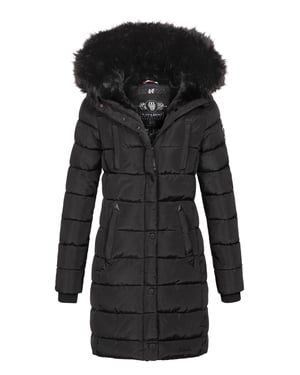 Navahoo Damen Winter Steppjacke Lotusblüte Princess – Lang & Warm