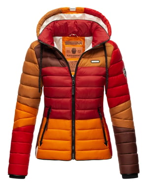 Navahoo Lulana Multikulti Damen Steppjacke – Leicht, farbenfroh & stylisch