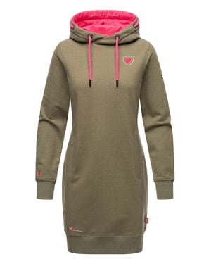 Navahoo Damen Hoodie Kleid Kirschblüte – Stylisch & Kuschelig