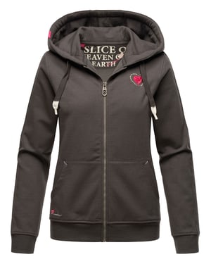 Navahoo Damen Sweatjacke Cremetörtchen – Kuschelig & Stylisch