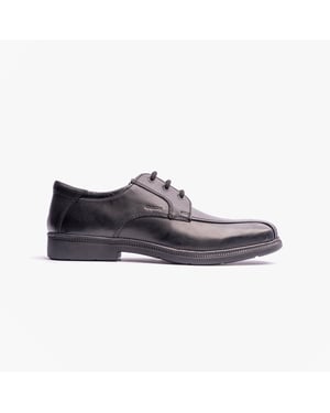 Geox Federico H Jungen Lederschuhe Schwarz