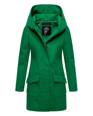 Marikoo Damen Softshelljacke – Mayleen, wasserabweisend mit Kapuze