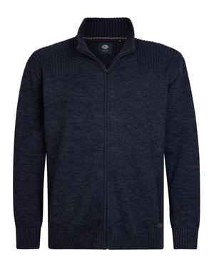 Petrol Industries - Plus Size Strickjacke Hayward Herren - Blau