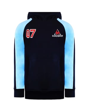Le Coq Sportif Logo Herren Hoodie in Navy