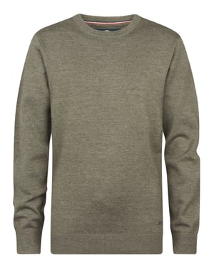 Petrol Industries - Strick Basic Pullover Absaroka Jungen - Grün