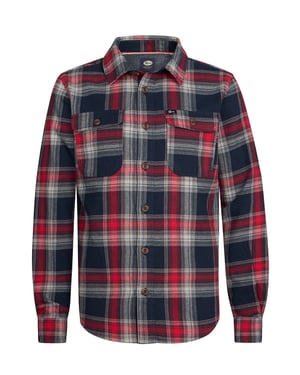 Petrol Industries - Kariertes Hemd Tillamook Jungen - Rot